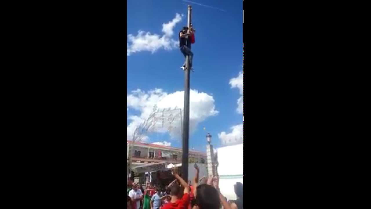 Cucaña. Fiestas de Hoyo' 14.