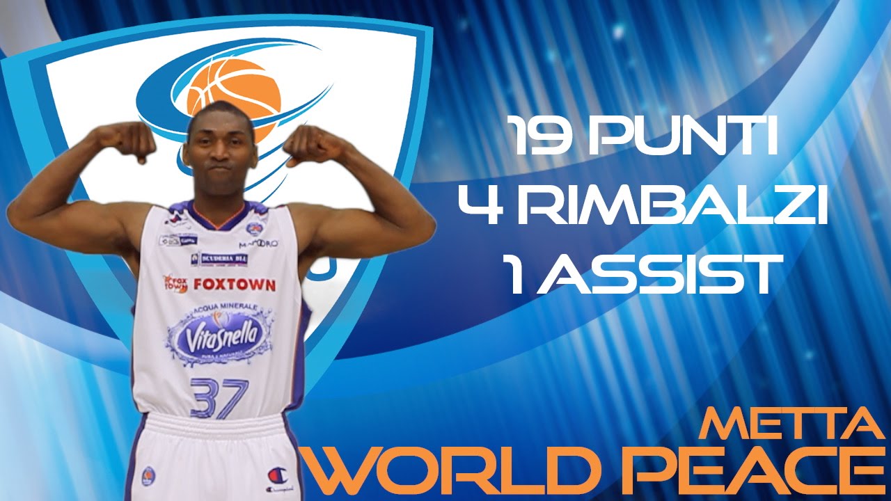 Gli highlights di Metta World Peace contro Capo d'Orlando