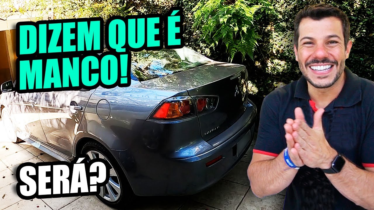 LANCER CVT - É MANCO COMO DIZEM? 🤔🤔 SEI NÃO! Só há uma maneira de saber...