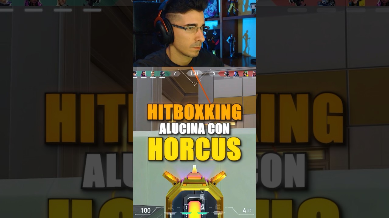 HITBOXKING conoci&oacute; al mejor Chamber 😈 Horcus valorant live streamers gameplay highlights daily