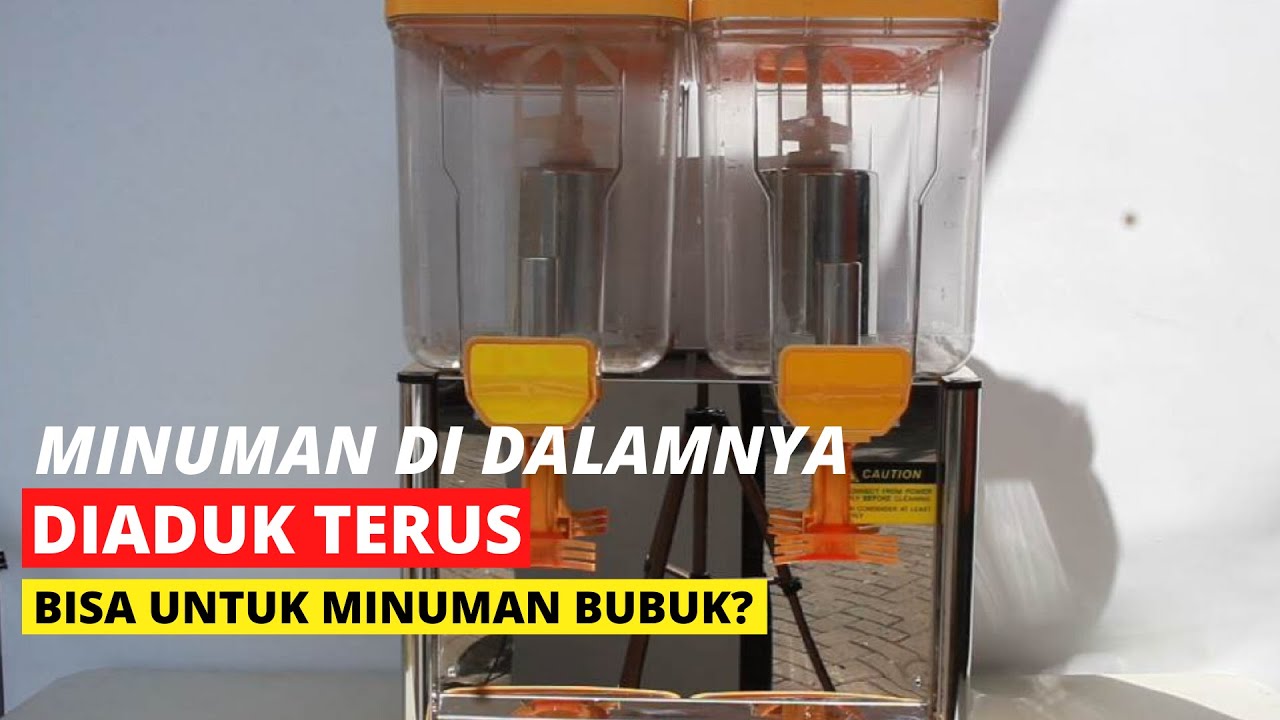 CARA PAKAI JUICE DISPENSER