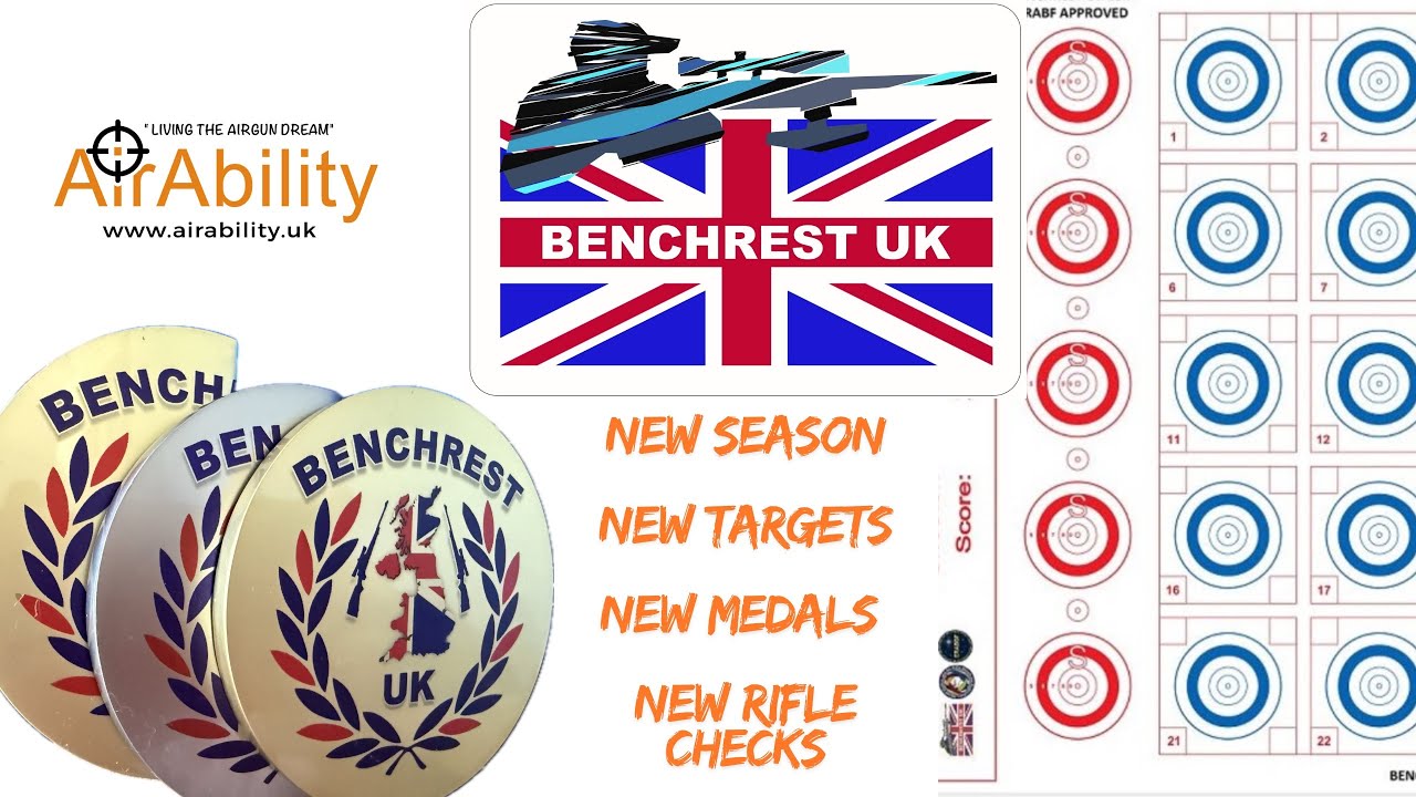 112. Тур Benchrest UK - Новый сезон - Новые и улучшенные мишени, медали и проверки винтовок!!