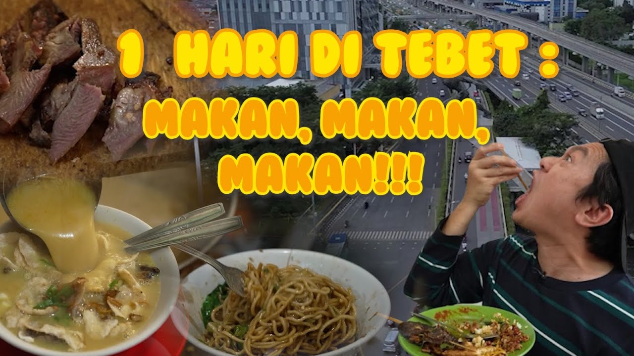 BIKIN NGILER Jalan-Jalan ~ Kuliner Legend di TEBET (episode 37)