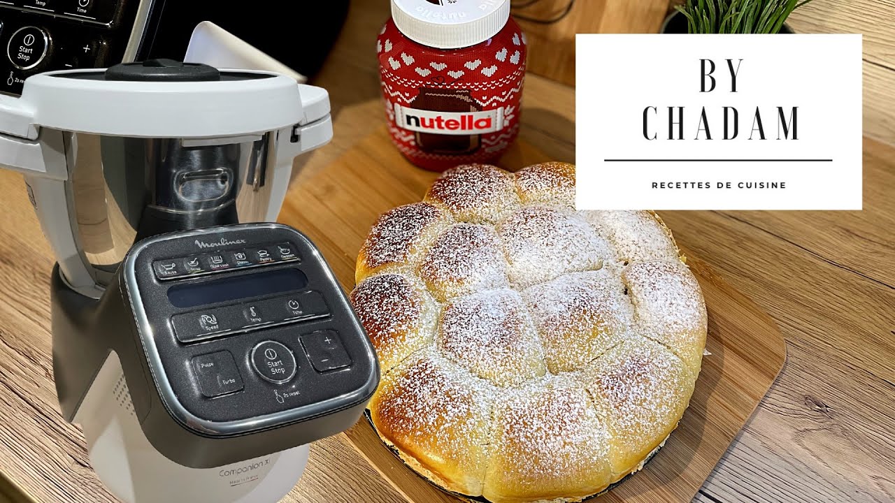 Brioche Butchy fourrée au NUTELLA Companion de moulinex