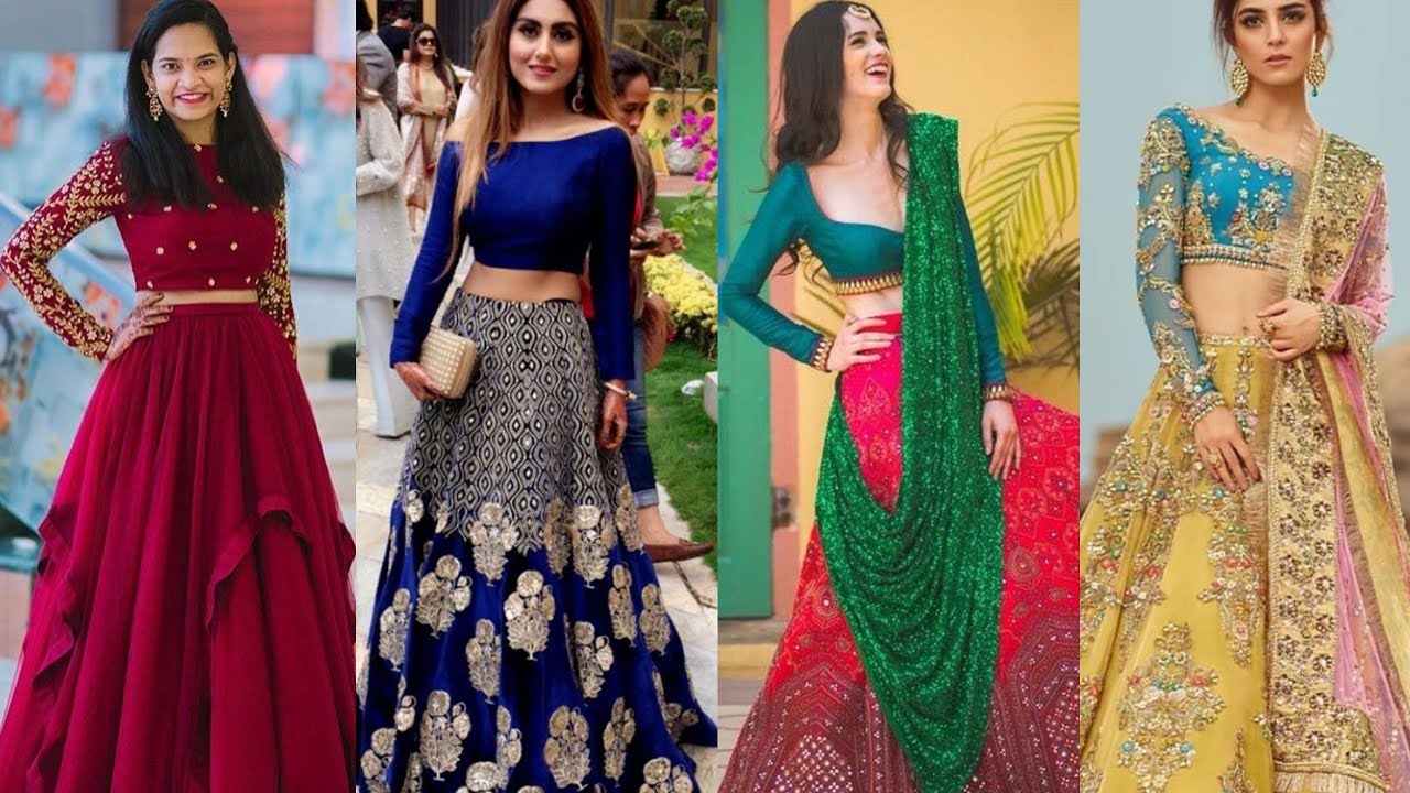 Top 65 long sleeve lehenga choli designs for winter weddings