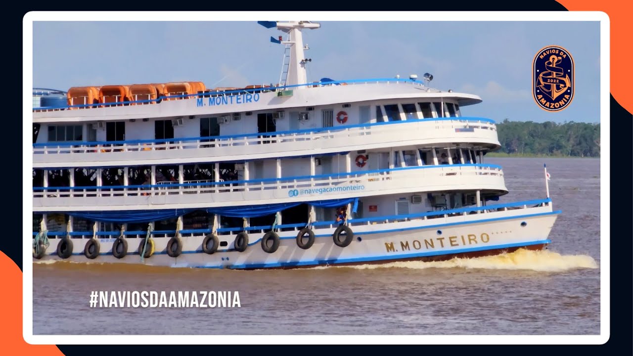 N/M M.Monteiro em uma de suas viagens para Tabatinga/AM