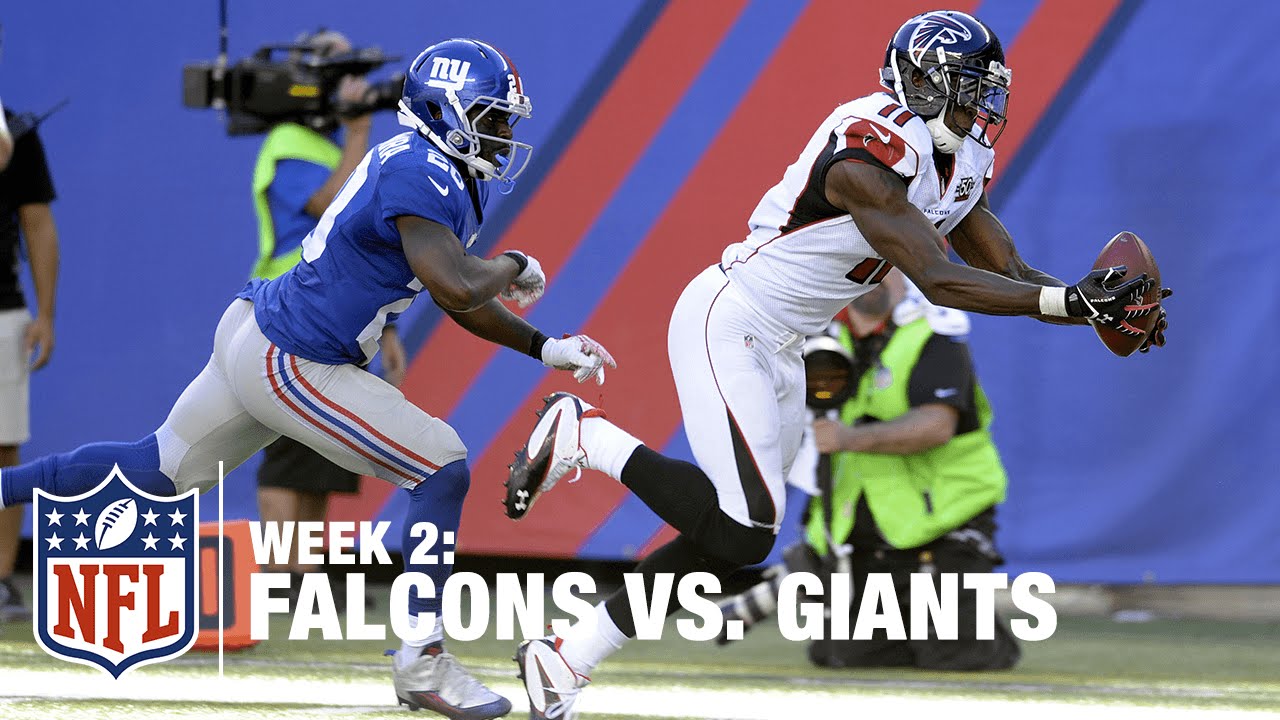 Julio Jones Makes the Catch of the Day! | Falcons vs. Giants | NFL