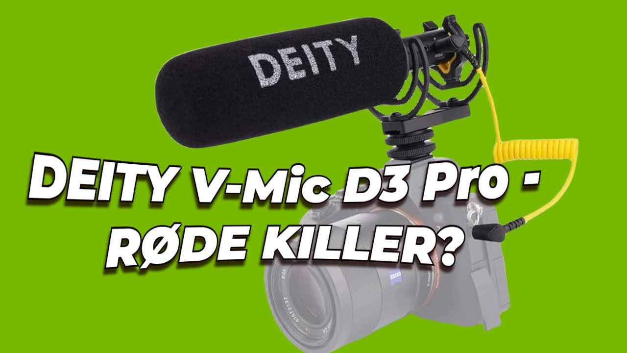 Deity V-Mic D3 Pro Review and Comparison to Rode Video Mic