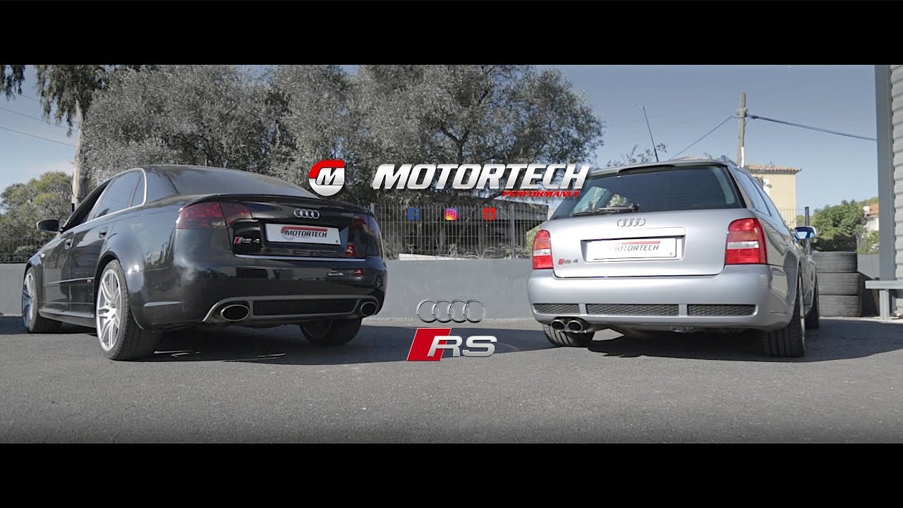 𝙈𝙄𝙇𝙇𝙏𝙀𝙆 𝙎𝙋𝙊𝙍𝙏 - Audi RS4 B7 ⚡︎ B5 (Catback @MilltekSport  ✗2)