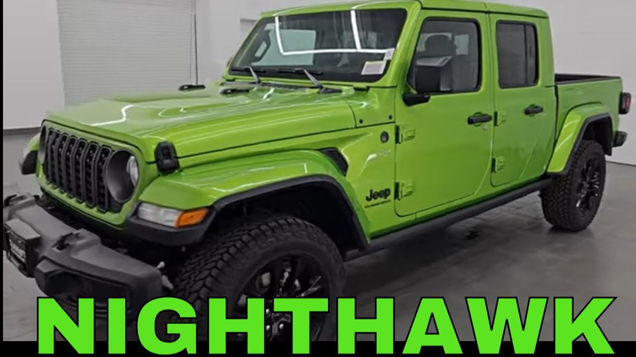 JEEP GLADIATOR NIGHTHAWK MOJITO GREEN METALLIC 2025 ГОДА ПЕРВЫЙ ВЗГЛЯД 4K WALKARAOWN 25J57 ПРОДАН!