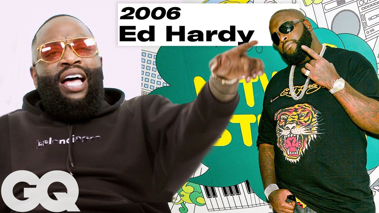 Rick Ross Reviews His Best & Worst Looks | Style History | GQ