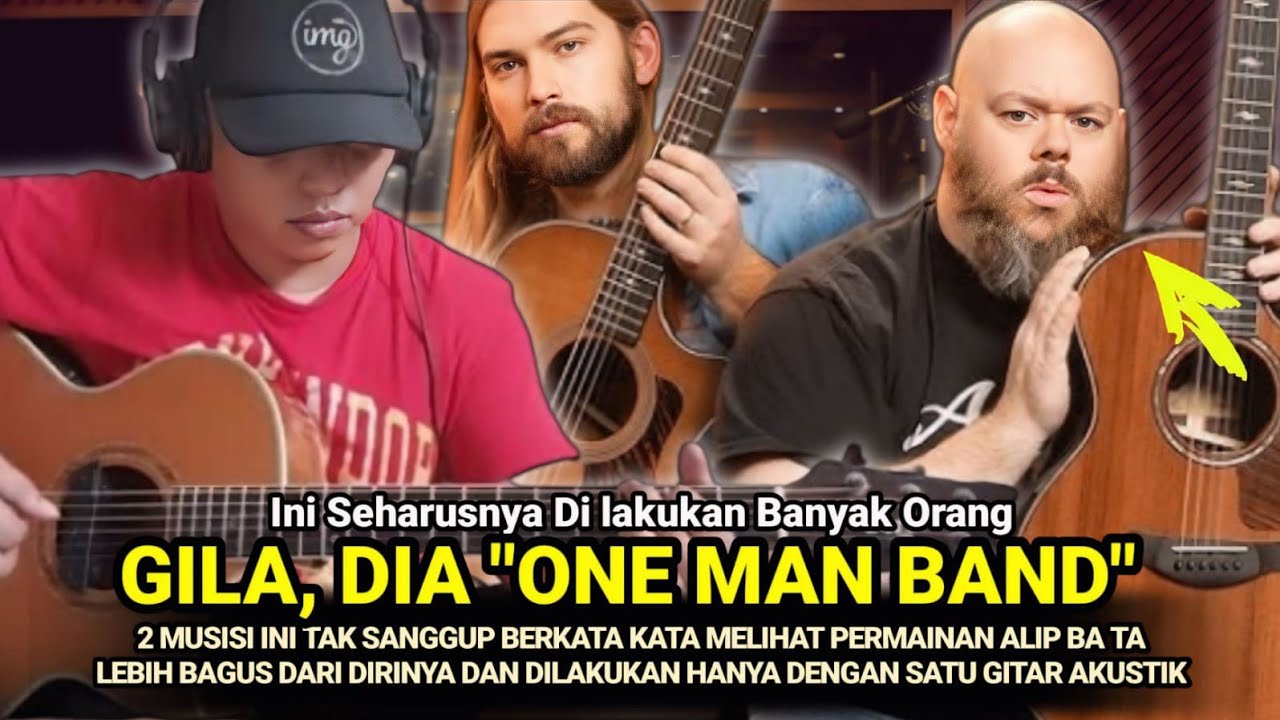 ANOMALI‼️DIKIRA PAKAI GITAR 12 SENAR, PARA MUSISI SHOCK ALIP BA TA MAINKAN KESELURUHAN BAND