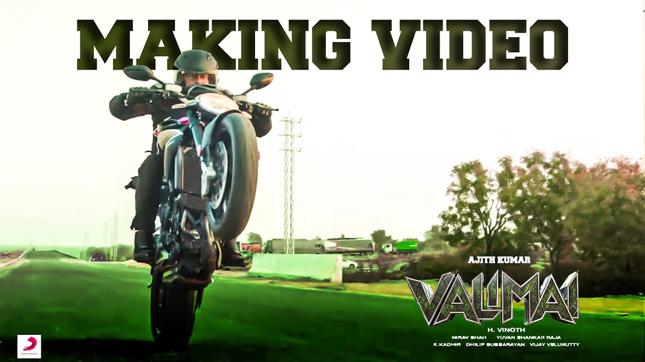 Valimai Making Video | Ajith Kumar | Yuvan Shankar Raja | Vinoth | Boney Kapoor | Zee Studios