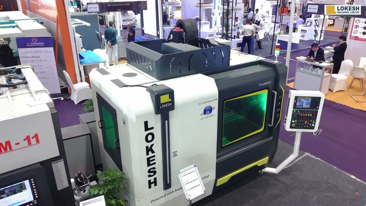 Pioneer of Hybrid Precision: Lokesh Machines Limited Presents Indigenous HAM9 at HIMTEX 2026
