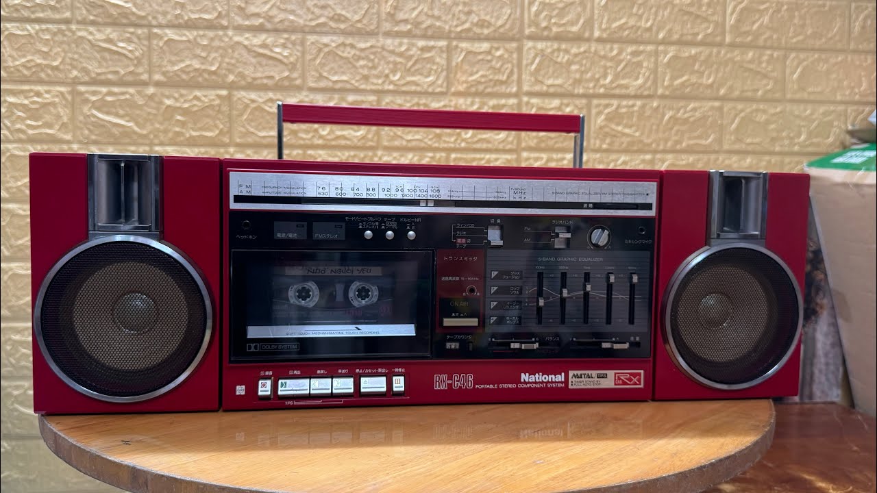 National RX -C46 - Số sơ ri 246-Gia 6tr-liên hệ Thuỳ Audio Sài Gòn 0945019268.