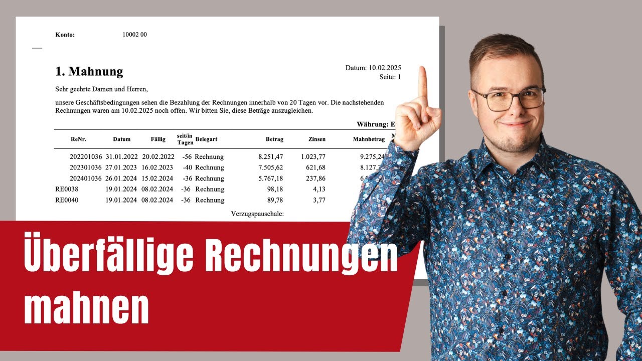 3 einfache Schritte zum optimalen Forderungsmanagement (mit DATEV oder easybill)