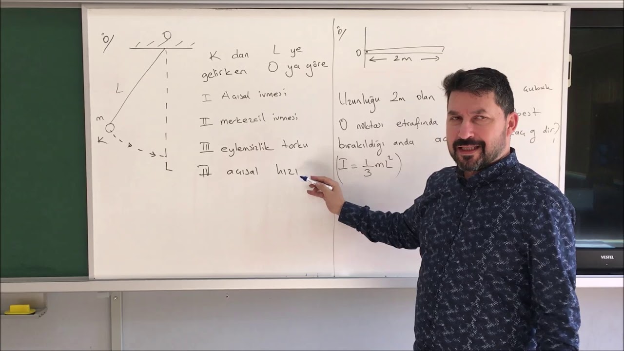 Açısal İvme Açısal Momentum ve Tork İlişkisi