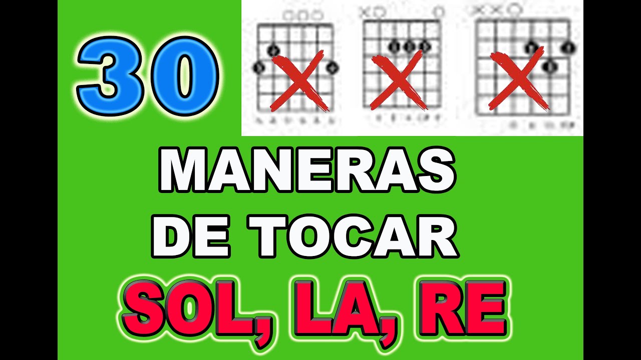 !NO TOQUES LOS ACORDES DE LA,SOL y RE SIEMPRE IGUAL(30 MANERAS MÁS ROCKERAS Y EXCITANTES DE HACERLO)