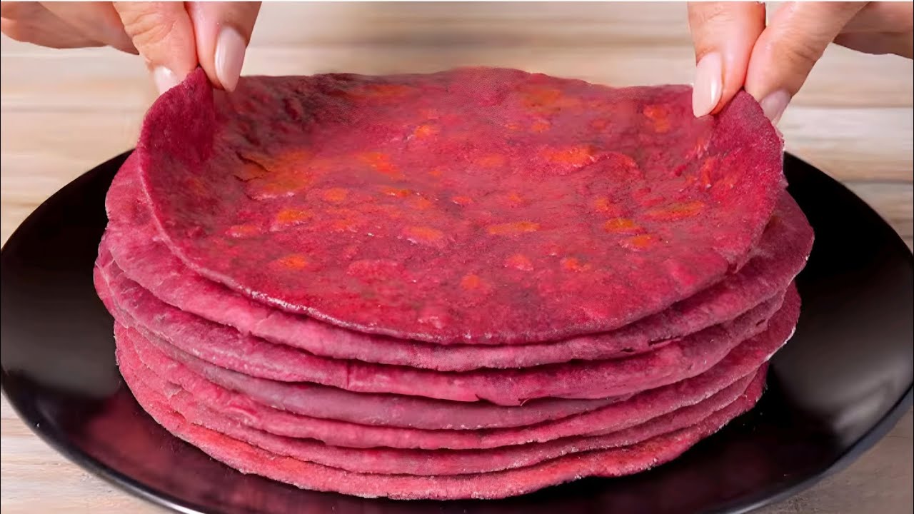 Beetroot Roti | Weight Loss | BeetrootParatha Recipe | Healthy BreakfastRecipes / चुकंदर का पराठा