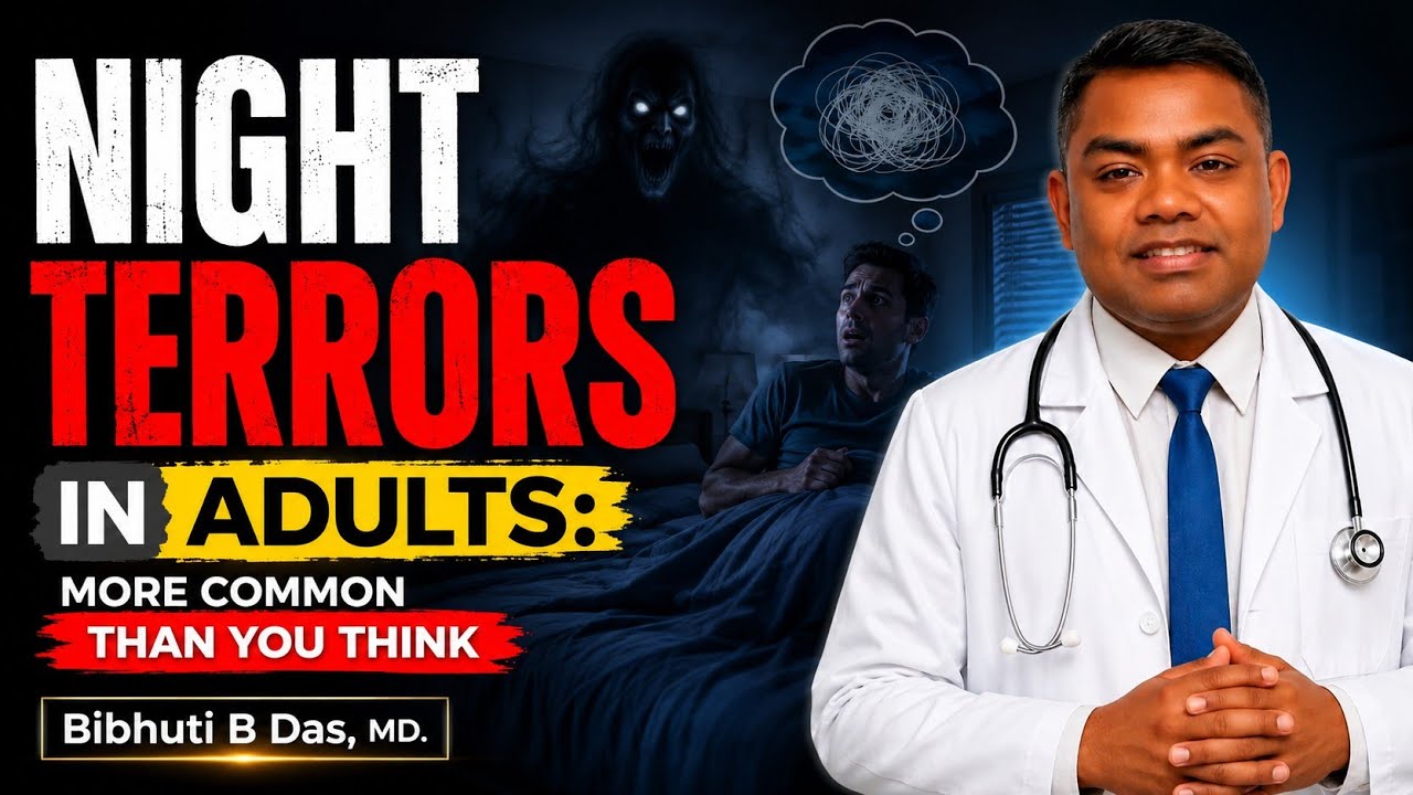 &ldquo;Night Terrors in Adults: More Common Than You Think&rdquo; - Bibhuti B Das, MD.