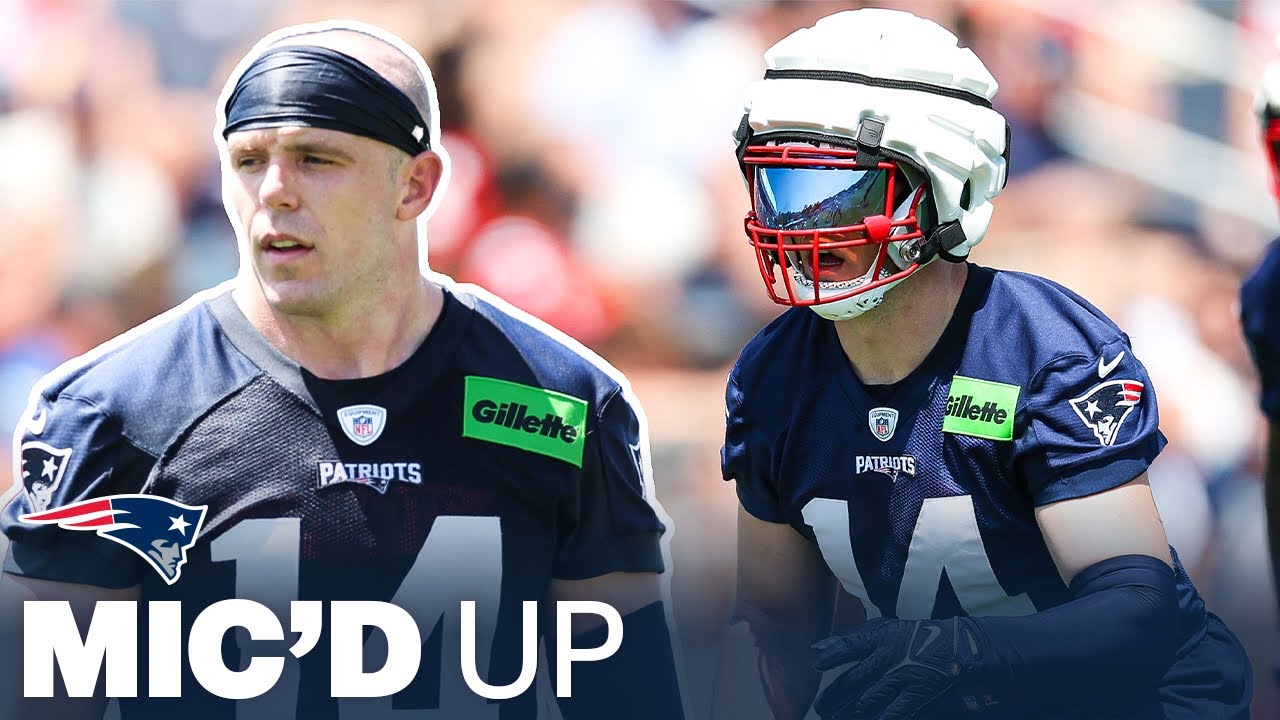 MIC'D UP: Robert Spillane vs. Mike Vrabel at 2025 Patriots Training Camp 🔥 | New England Patriots