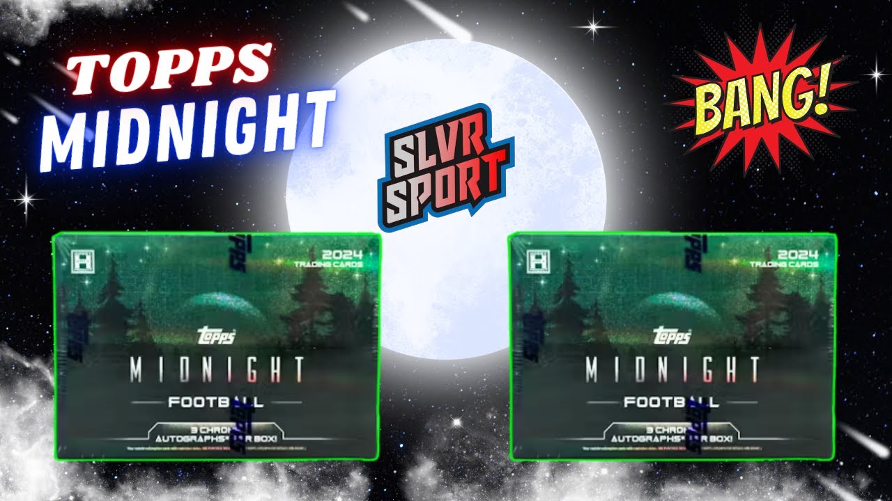Now THIS Was A GOOD Box 🔥 - 2024 Topps Midnight Football Hobby Box Opening