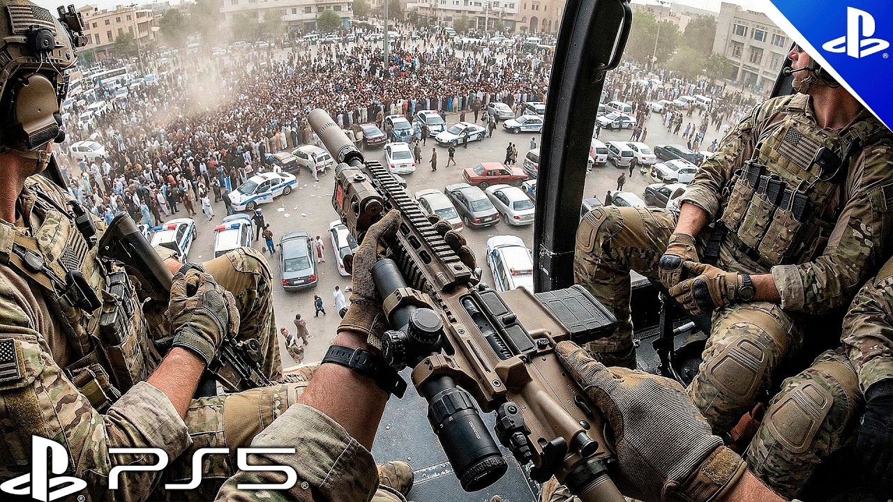 Brutal Tactical Combat in San Francisco with Civilians - Battlefield Immersive Gameplay (4K PS5)