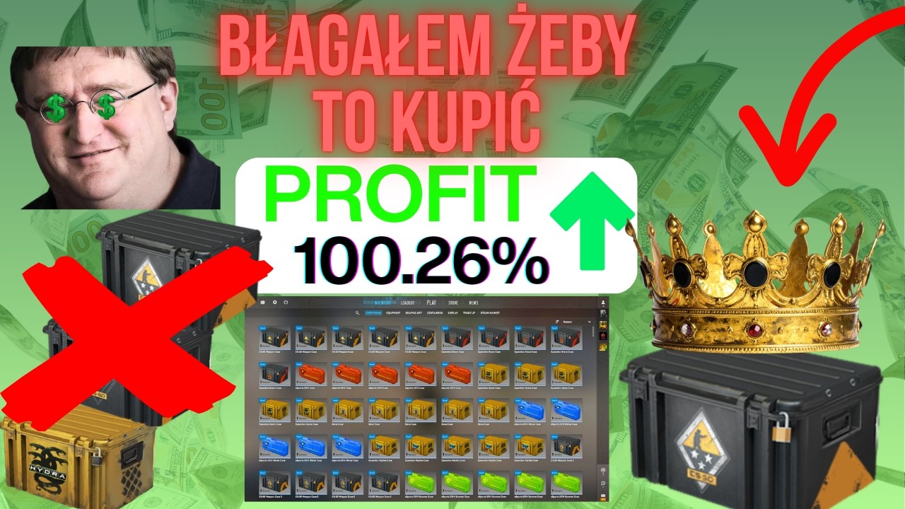 PO PROSTU TO OBEJRZYJ I ZARÓB HAJS PROSZĘ...🚨CS2 INWESTYCJE
