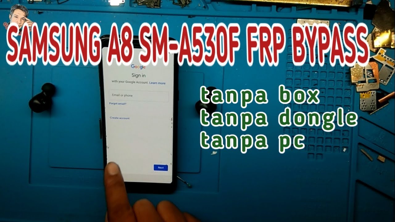 SAMSUNG A8 SM-A530F FRP BYPASS || LUPA AKUN