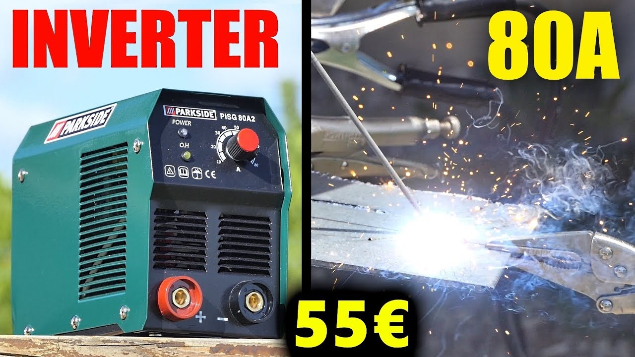 Инвертор Сварщик PARKSIDE PISG 80 A2 LIDL