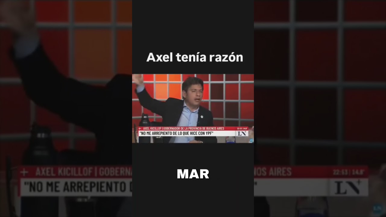 &iquest;Kicillof y CFK domaron a Milei?