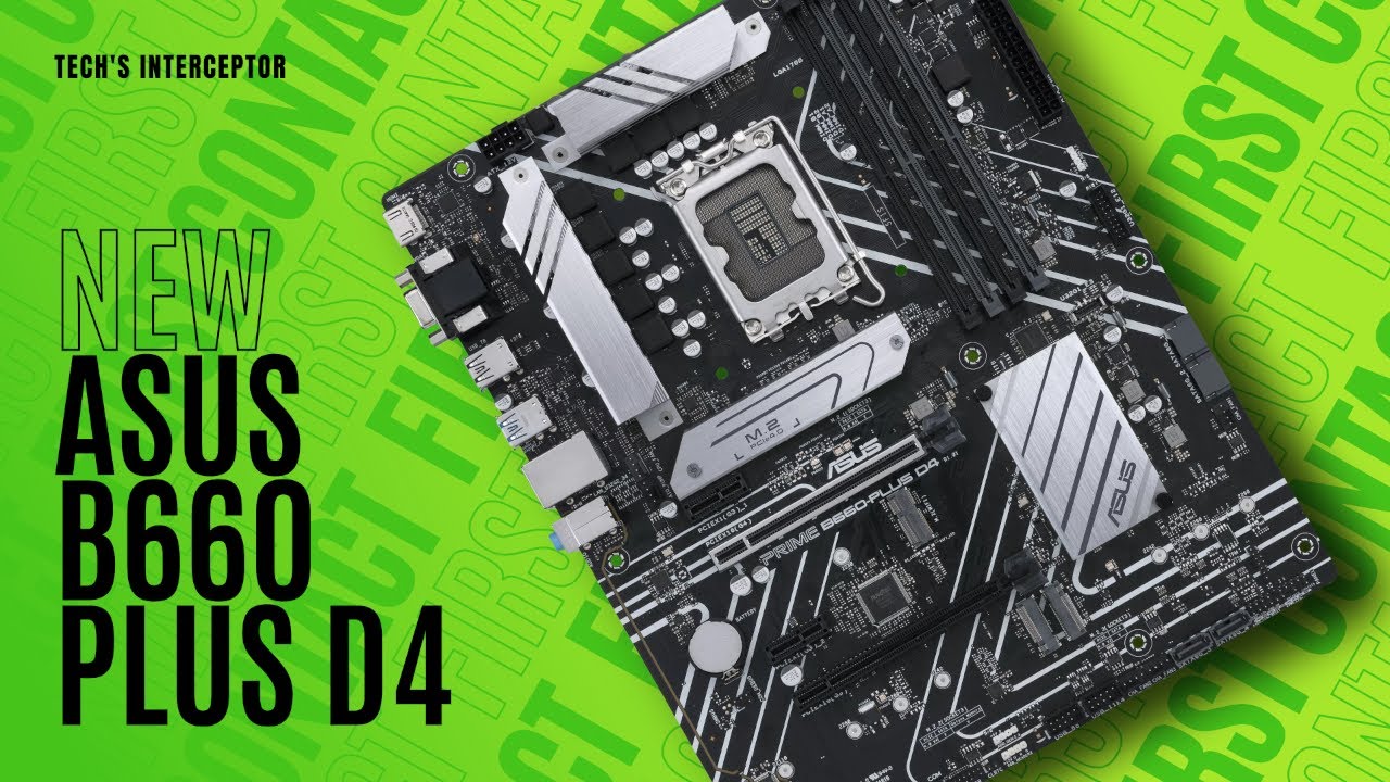 ASUS Prime B660 Plus D4 &mdash; новая материнская плата для процессоров Intel 12-го поколения