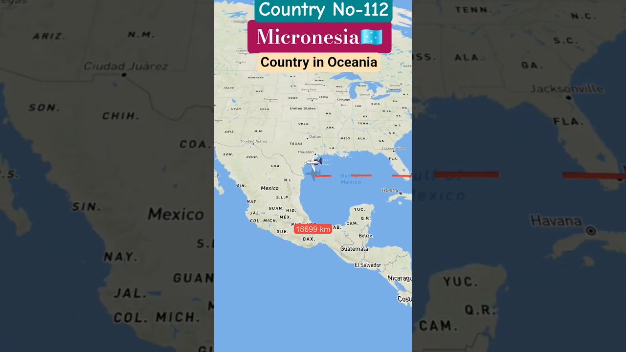 112th World Country Micronesia 🇫🇲.  #micronesia #travel #geographythroughmaps #mapguide