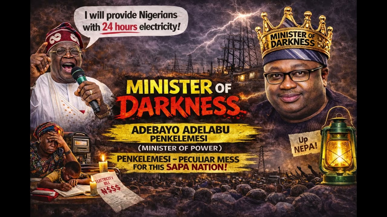 Minister Of Darkness #AdebayoAdelabu #UpNEPA #Penkelemesi #viral