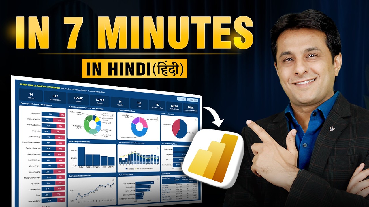 Create a POWER BI Dashboard in Just 7 Minutes