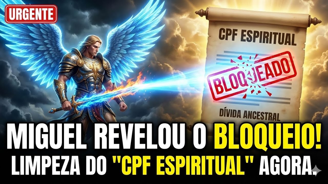 💙MIGUEL REVELOU: O BLOQUEIO NO SEU CPF VAI CAIR HOJE! (O Código 787 da Prosperidade)