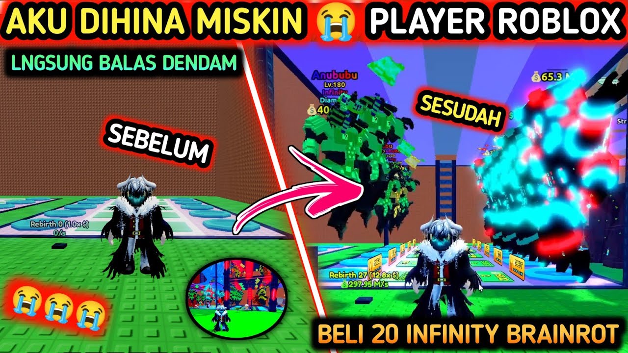 AKU DIHINA MISKIN‼️ TERUS BELI 30 INFINITY META & ANUBUBU TERBARU - LANGSUNG KASIH PAHAM BIJI