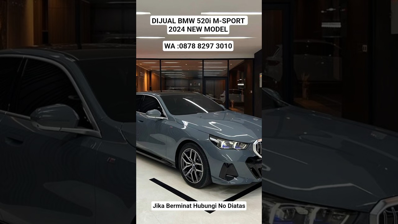 DIJUAL || 💰:1.075 M / ☎️ : 0878 8297 3010 BMW 520i M-Sport 2024 New Model 
