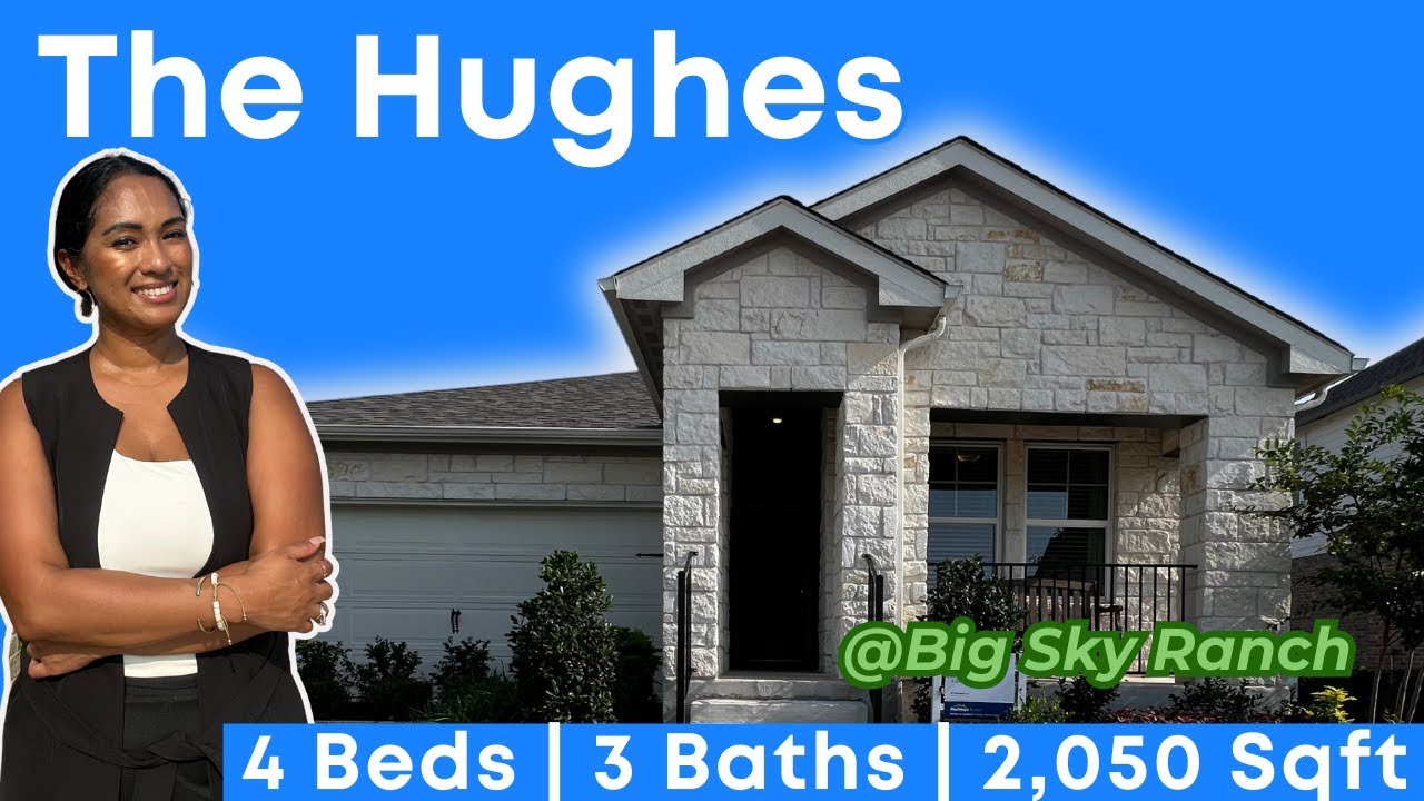 Dripping Springs Model Home Tour Of The Hughes Floorplan By Meritage Homes At Big Sky Ranch