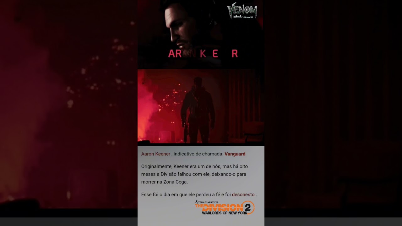 The division 2 The Lords of the New York Aaron Keener 