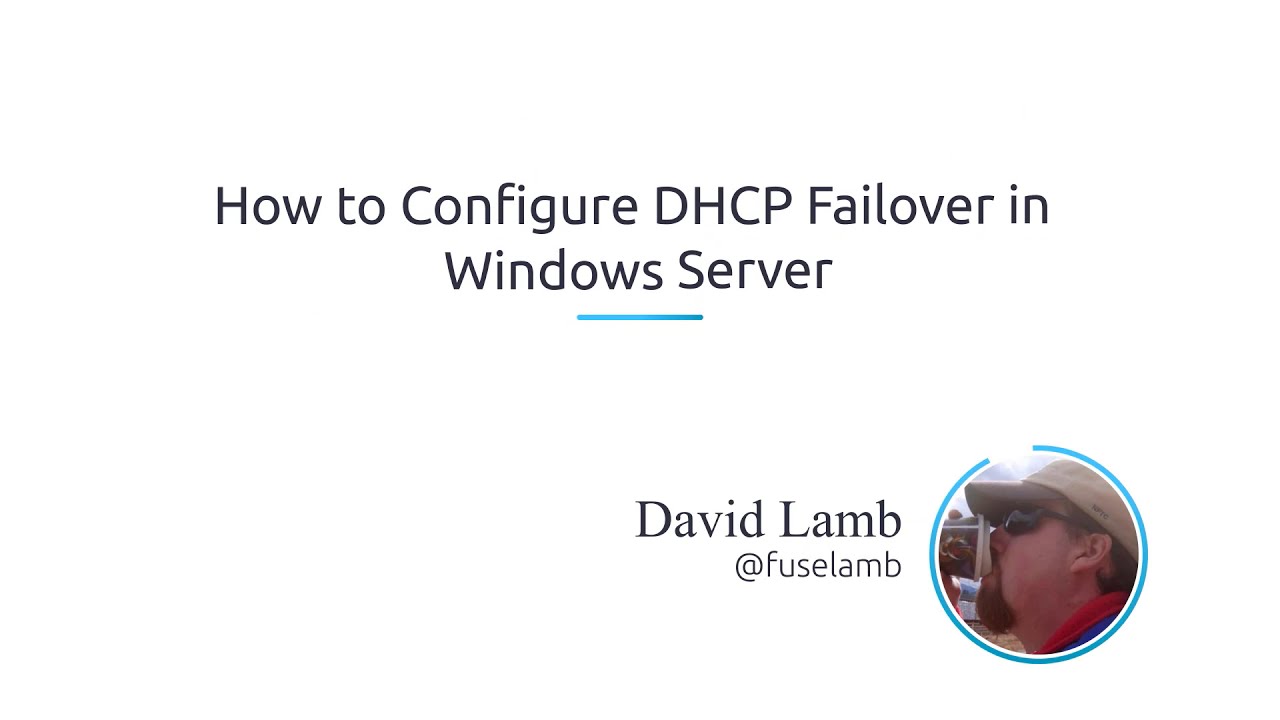 How to Configure DHCP Failover in Windows Server