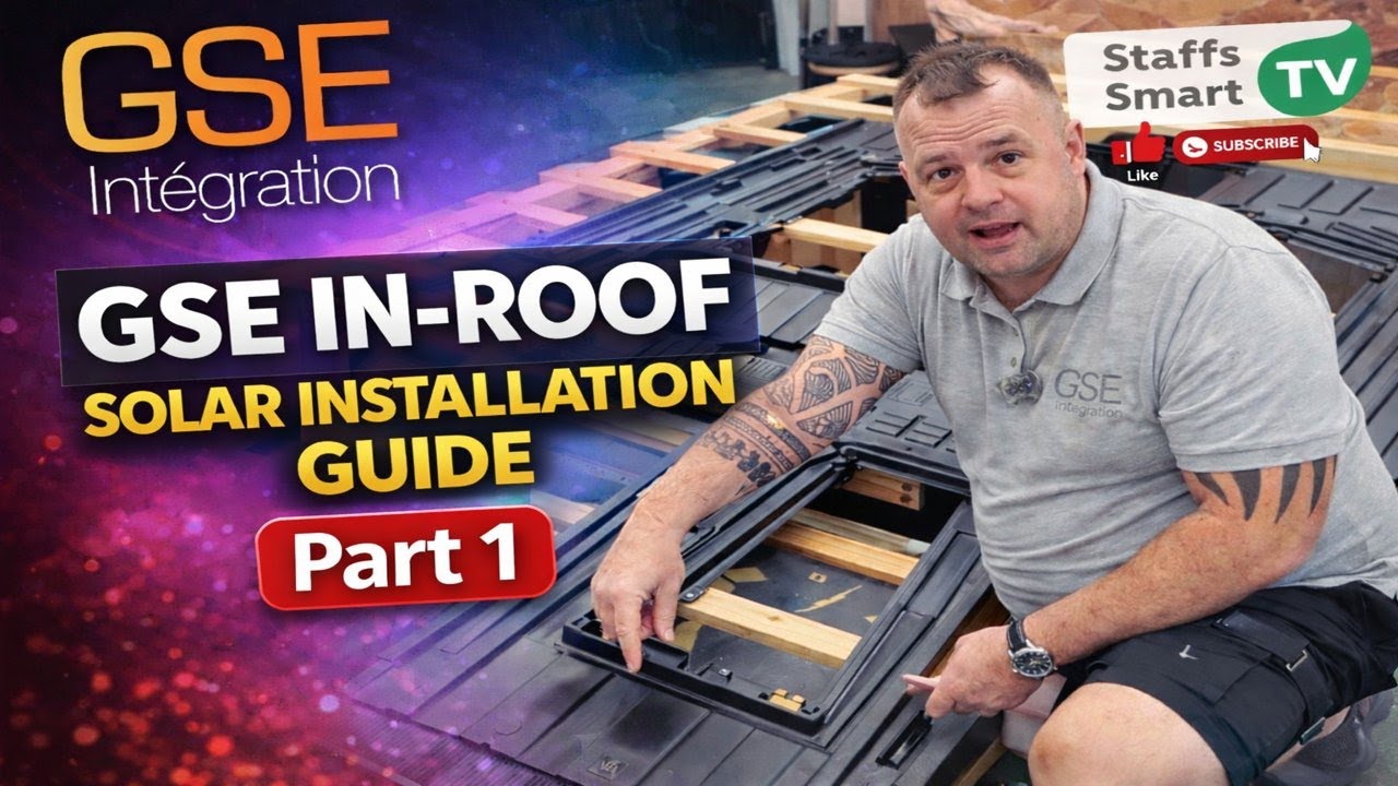 GSE In Roof Solar Panels Part 1