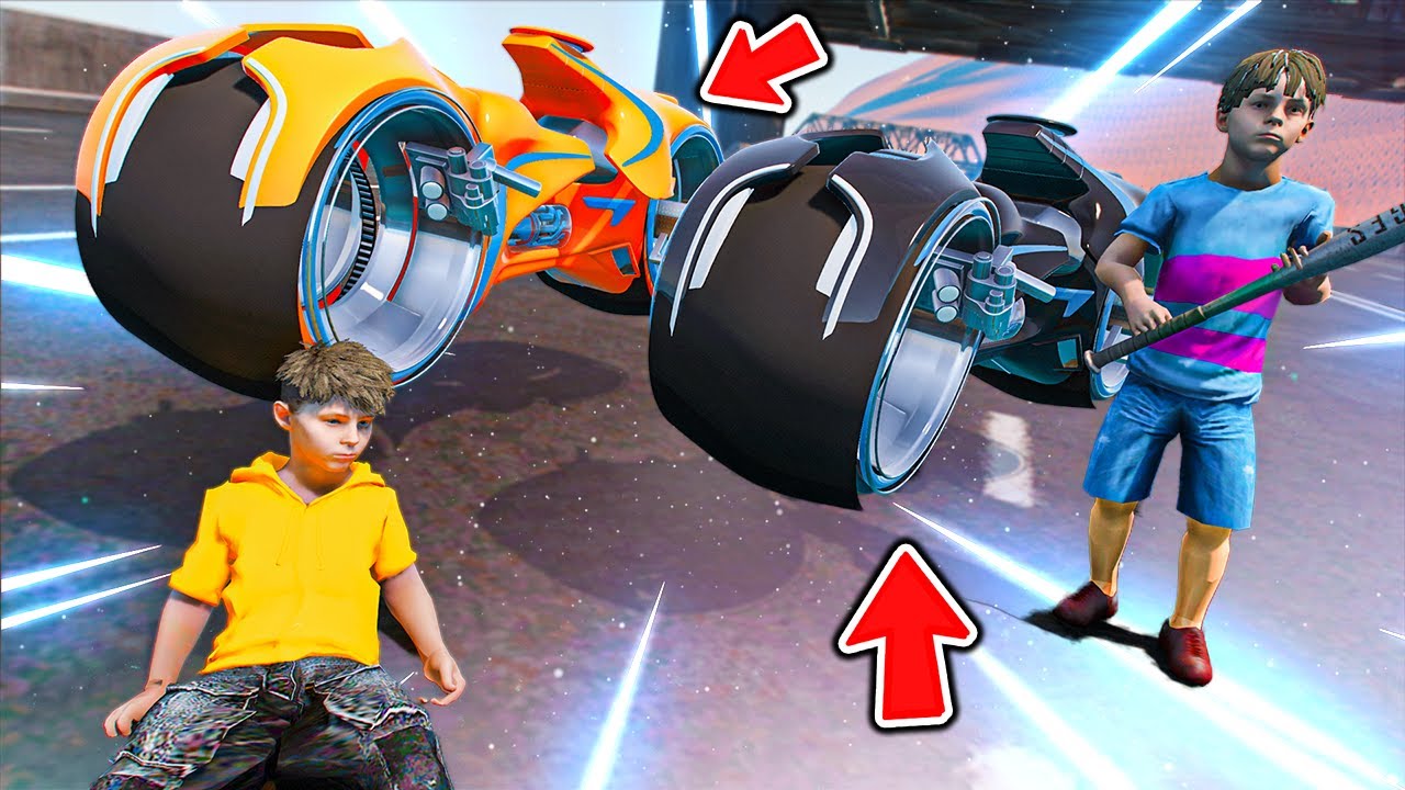 GTA V #102 ( الولد المشاغب ) انقهر من دبابي الضوئي ويبي ياخذه غصب