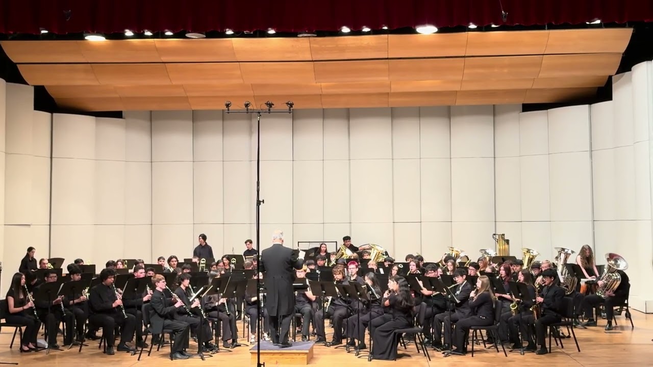 Diamond Tide movements 1 and 2-performed by the Southwest honor band 2026