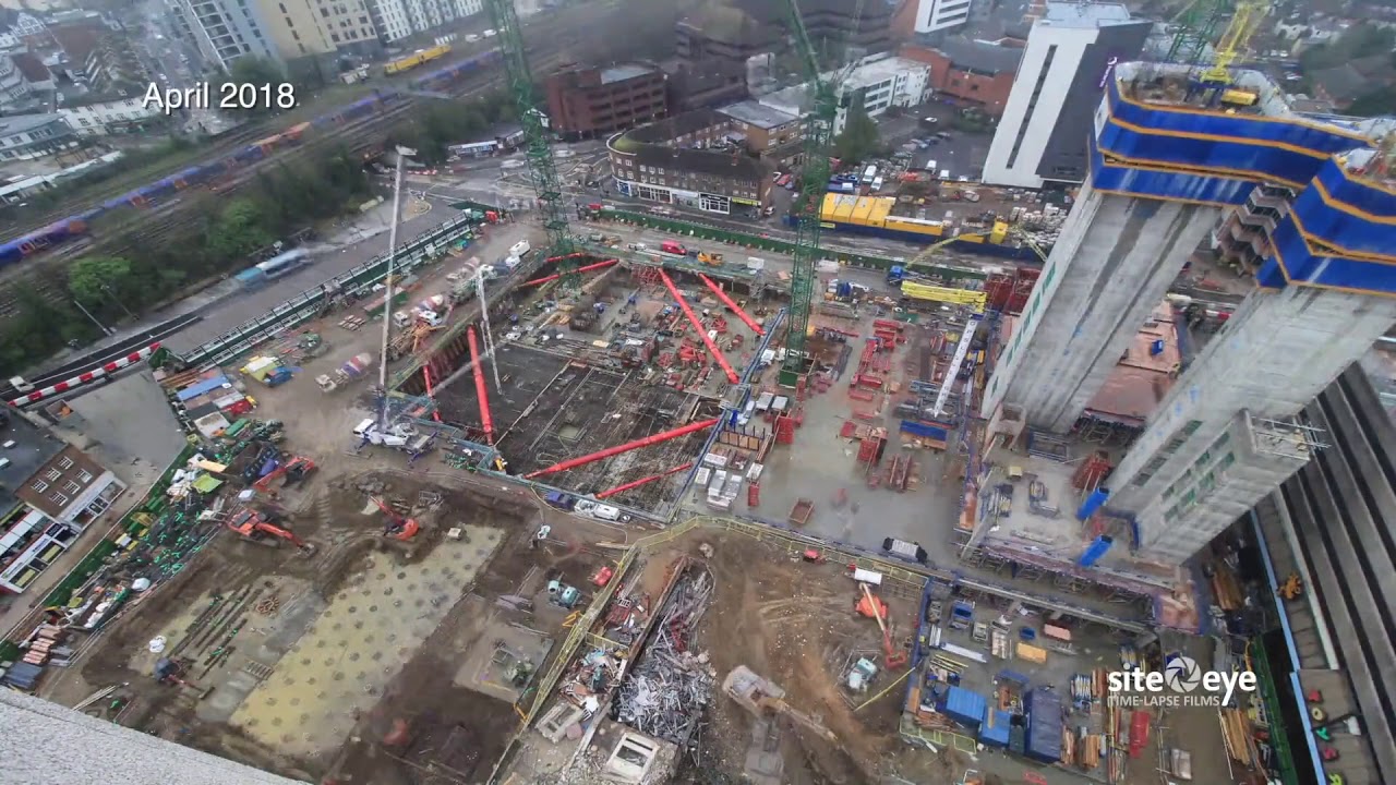 Woking's new town centre development on track