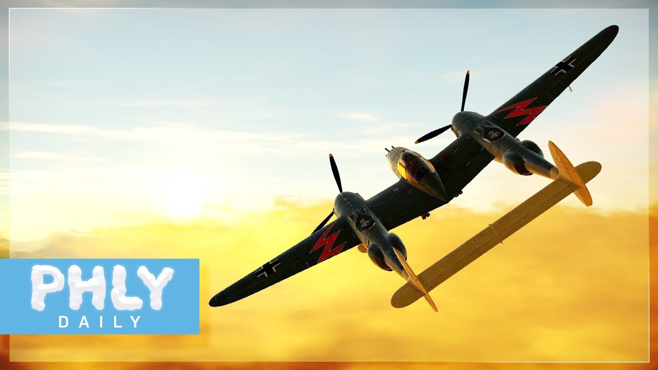 P-38 LIGHTING  | BOOM And KILL ( War Thunder Plane Gameplay)