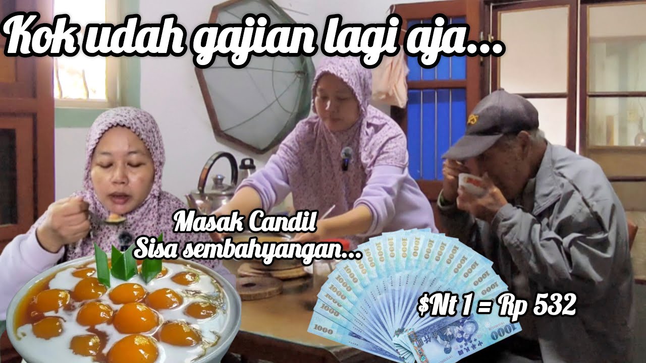 🇮🇩 Tkw Taiwan 🇹🇼 Udah Gajian Lagi , Rasanya Baru Kemarin // Masak Sisa Persembahan #ceritatkwtaiwan
