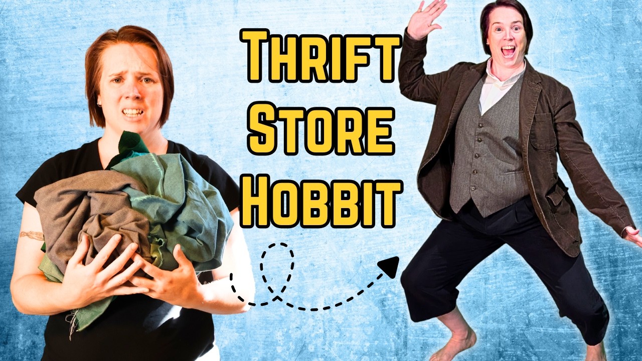 I Transformed Thrift Store Clothes into a Hobbit Outfit