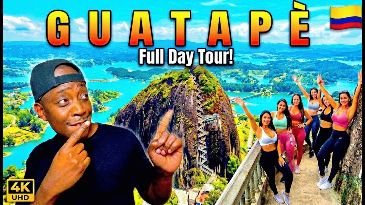 I Climbed the Largest Rock in Colombia | Guatap&egrave; Full Day Tour