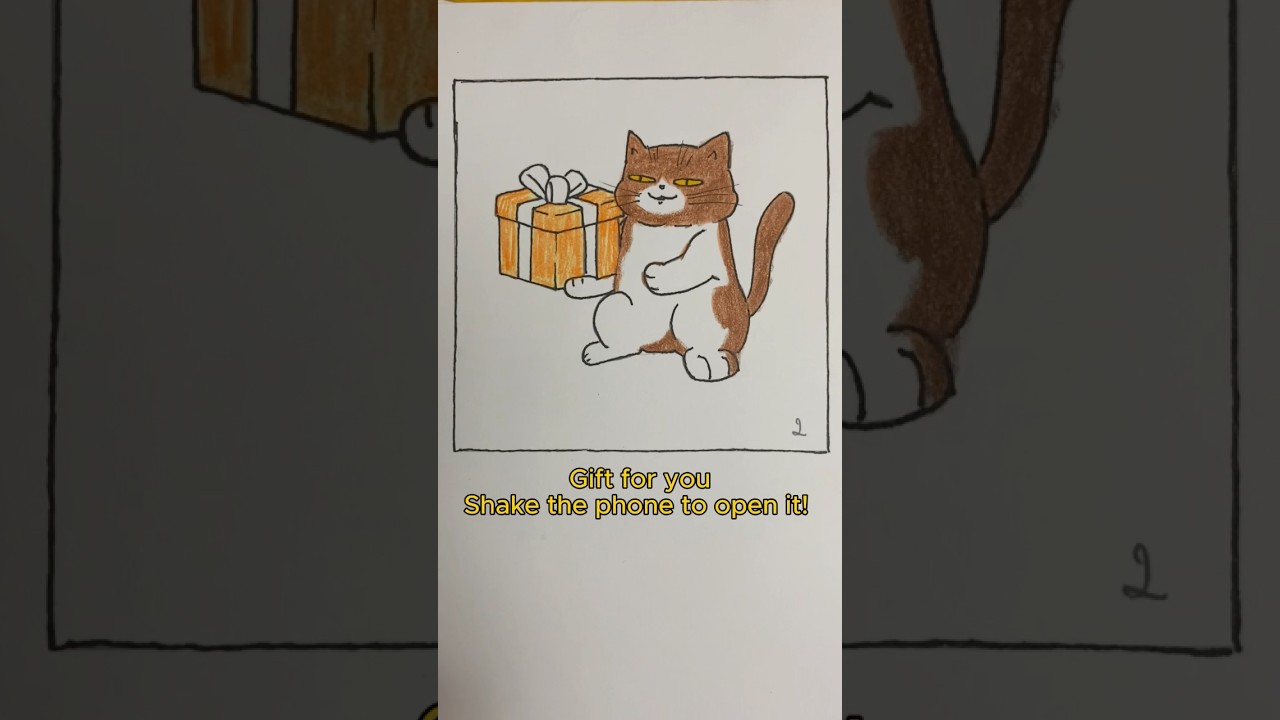 Neko give you the Gift (Animatic) #neko  #cats #catvideos